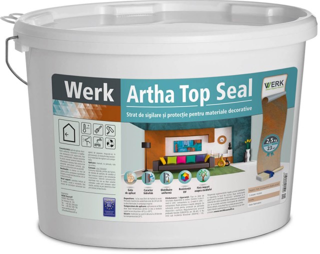 Artha Top Seal Strat de sigilare și protecție pentru materiale decorative