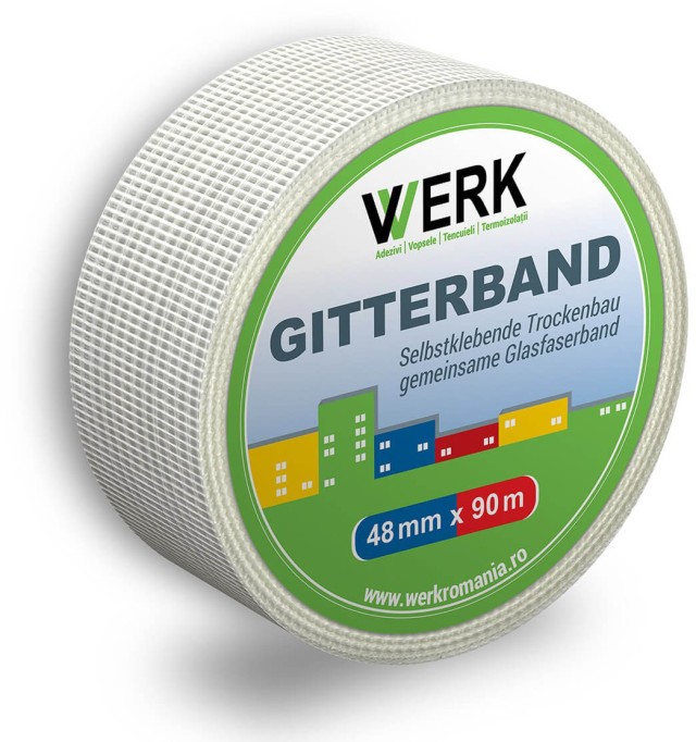 Gitterband Bandă pentru îmbinări gips-carton, 20m